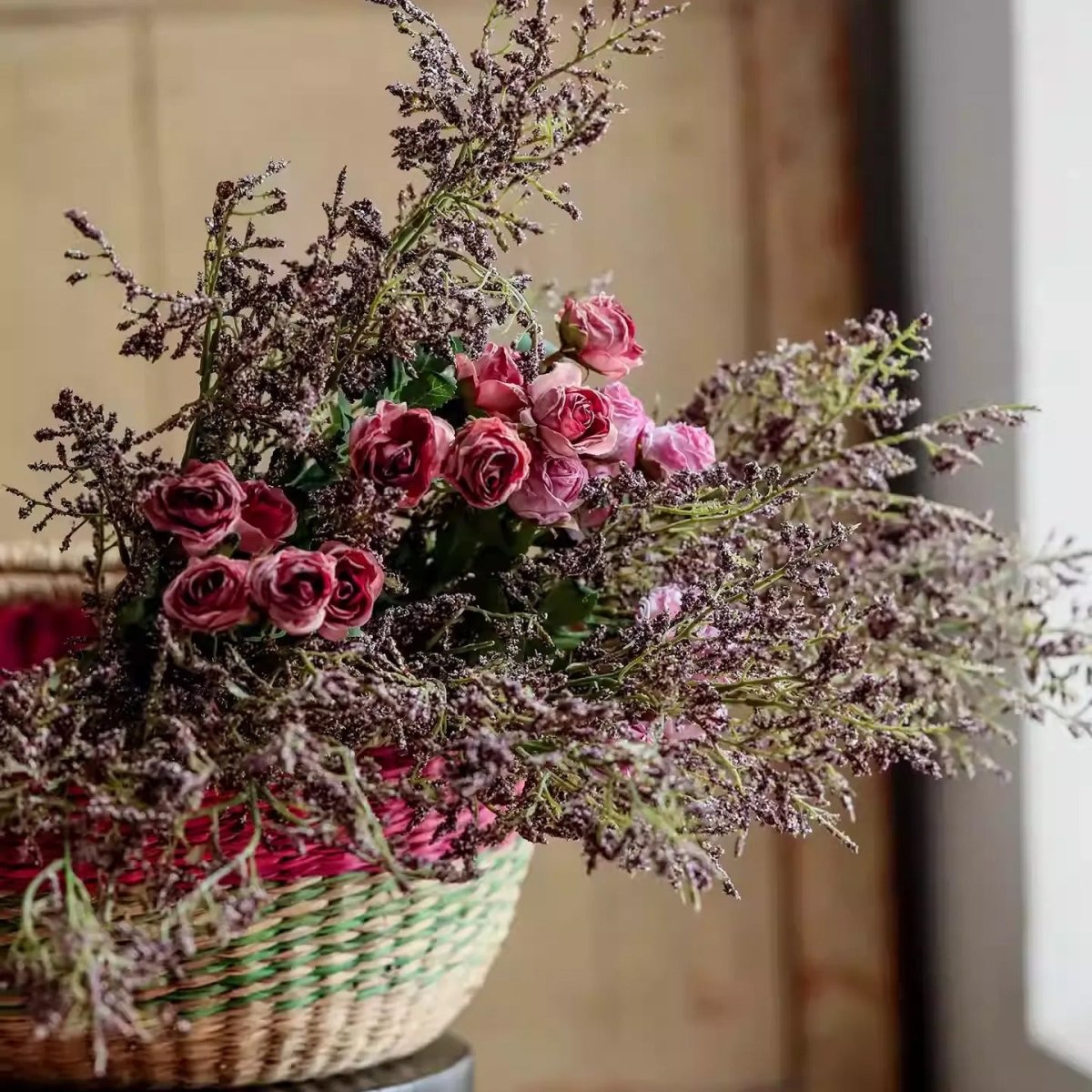 Artificial Wild Lavender Stem 29.1" Tall