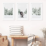 White Frame - w/ mat