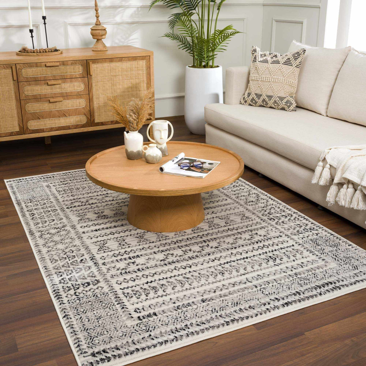 Greig Bohemian Area Rug