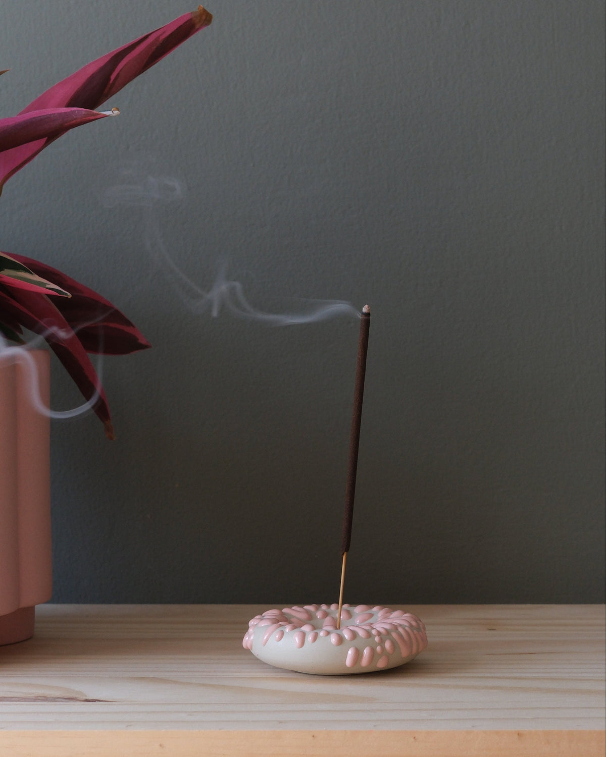 Eve Stoneware Incense Holder