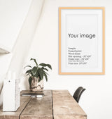 Wood Frame w/ Mat