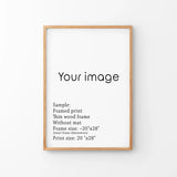 Thin Wood Frame