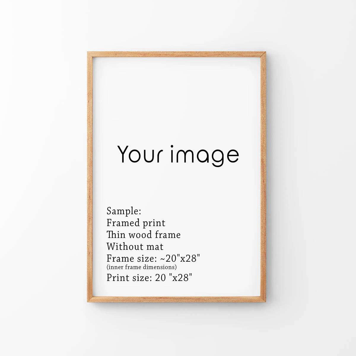 Printing Service. Custom Framed Prints. Printed and Shipped