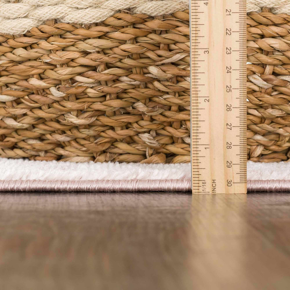 Snead Pink Floral Rug