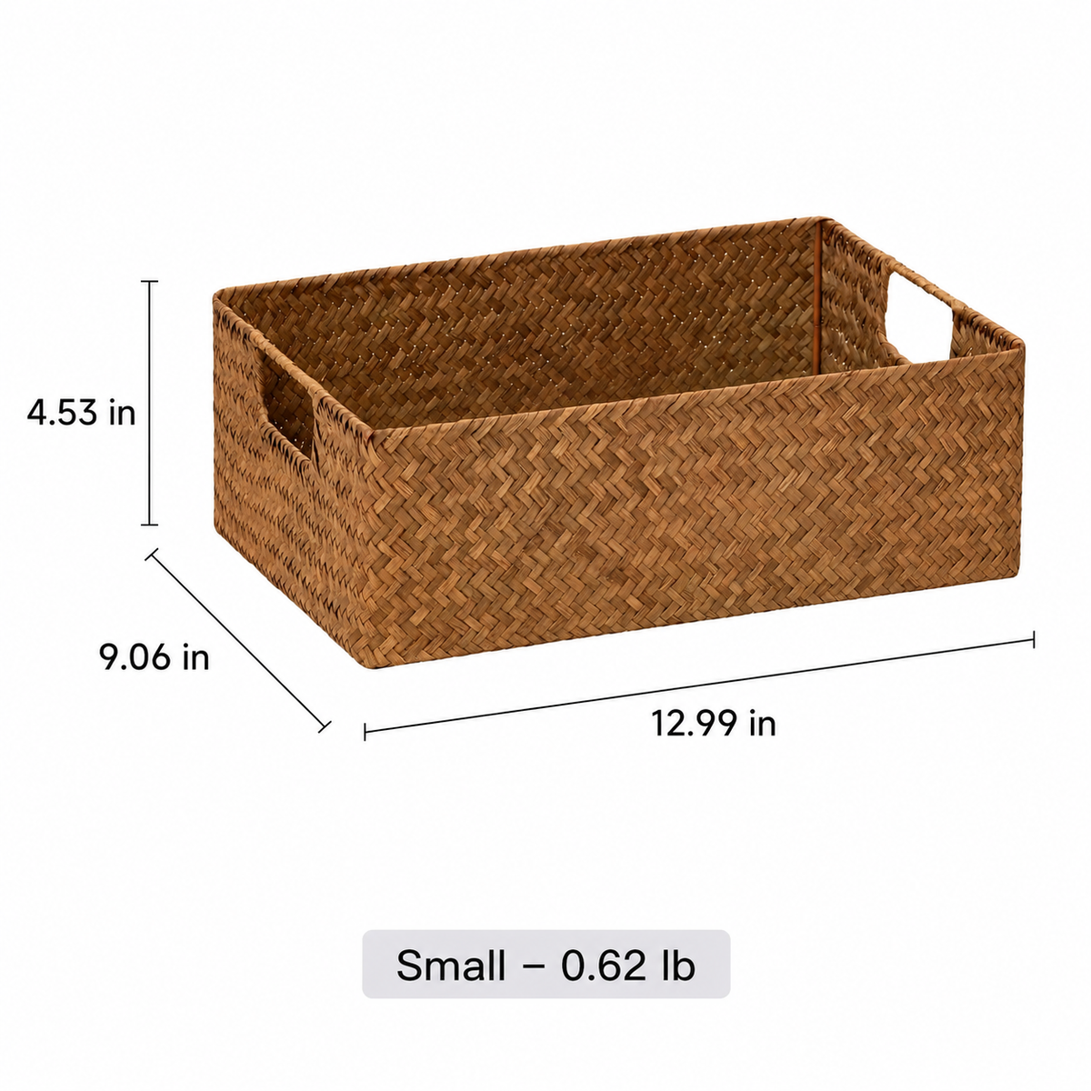 Everyday Woven Seagrass Storage Tray