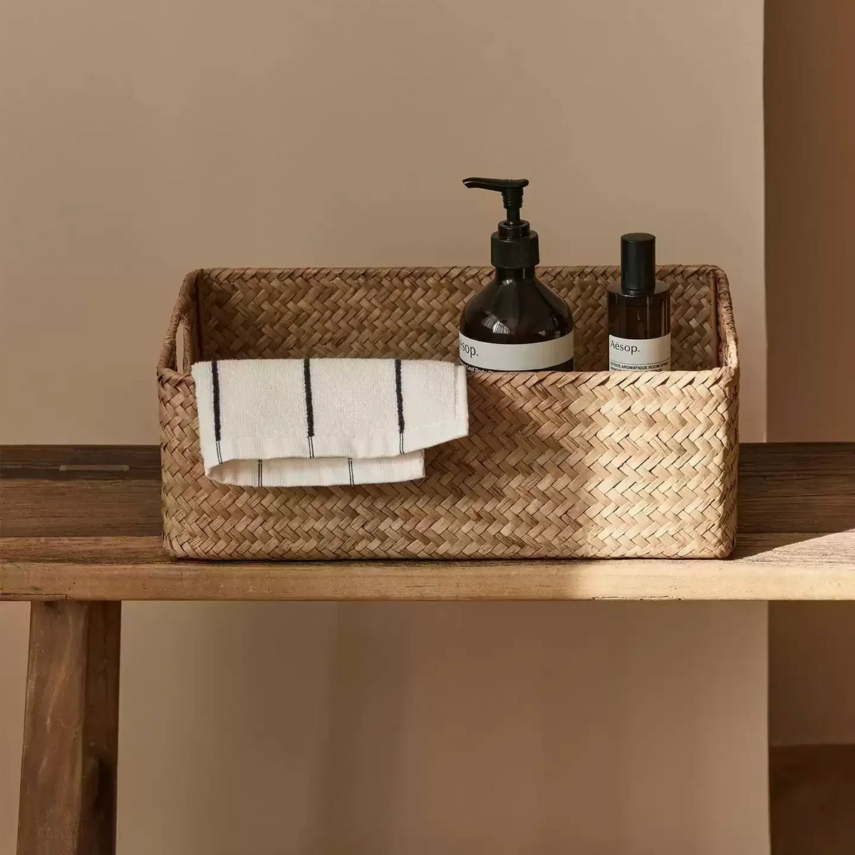 Everyday Woven Seagrass Storage Tray