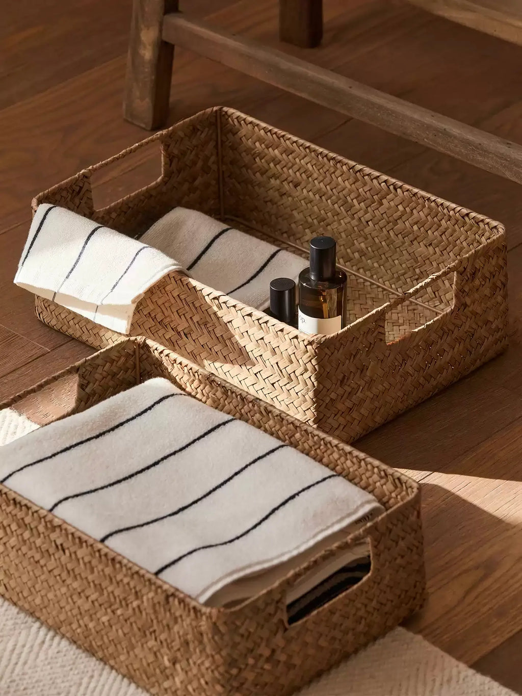 Everyday Woven Seagrass Storage Tray