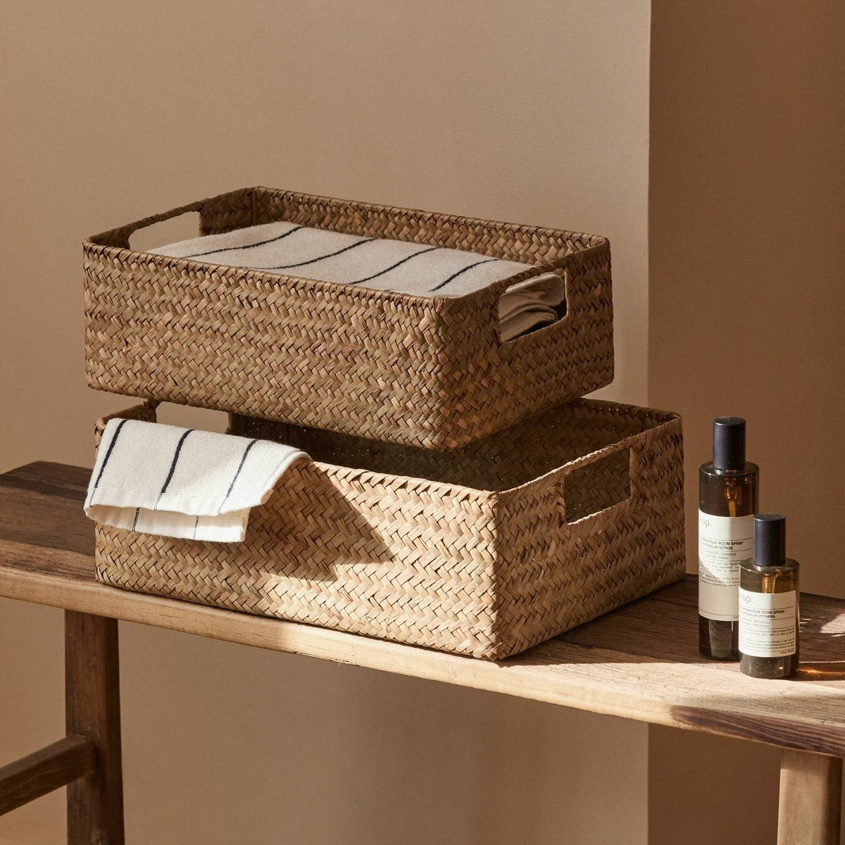 Everyday Woven Seagrass Storage Tray