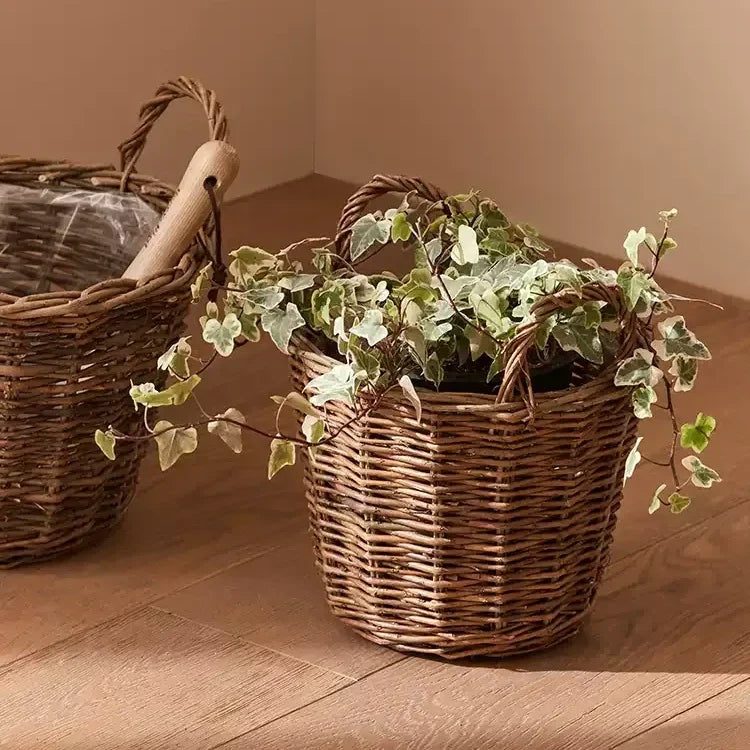 Gathering Willow Planter Basket with Liner