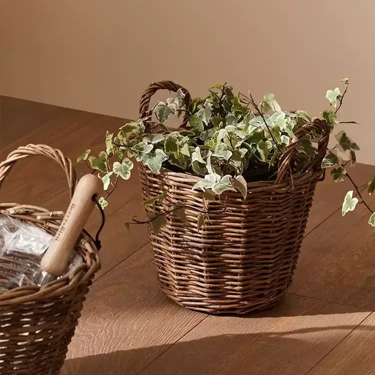 Gathering Willow Planter Basket with Liner