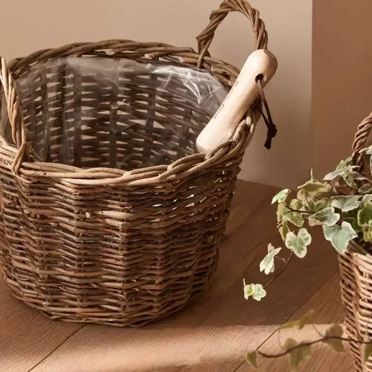 Gathering Willow Planter Basket with Liner