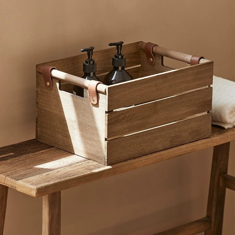 Hearth Wooden Storage Crate