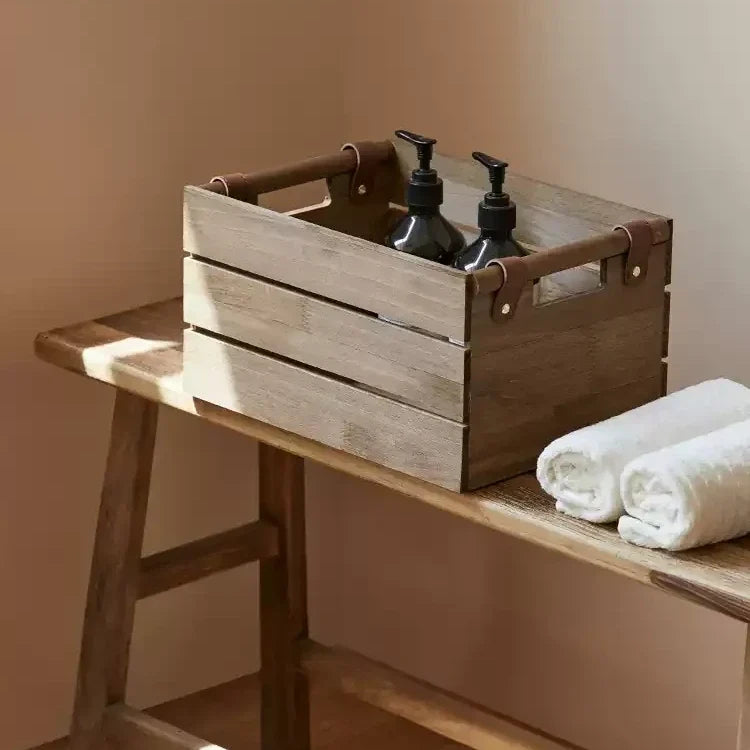 Hearth Wooden Storage Crate