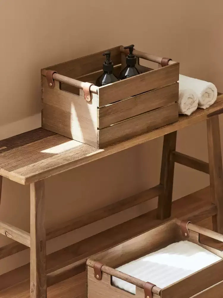 Hearth Wooden Storage Crate