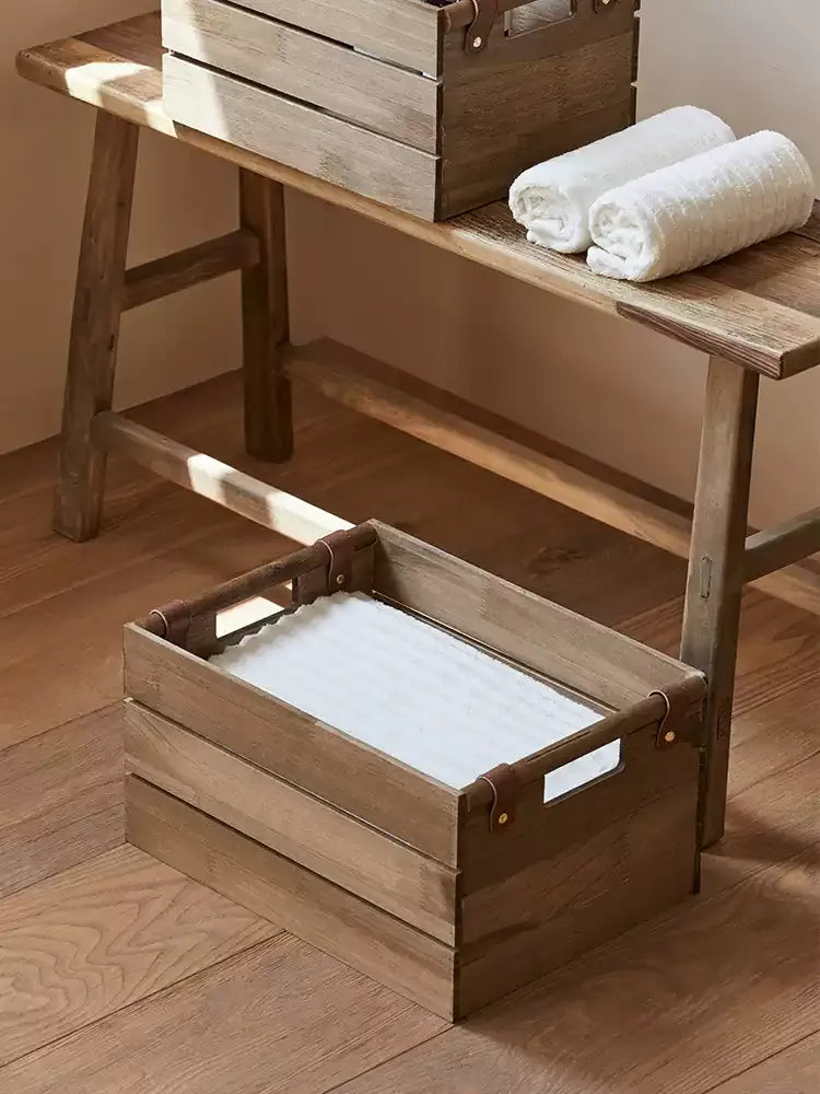 Hearth Wooden Storage Crate
