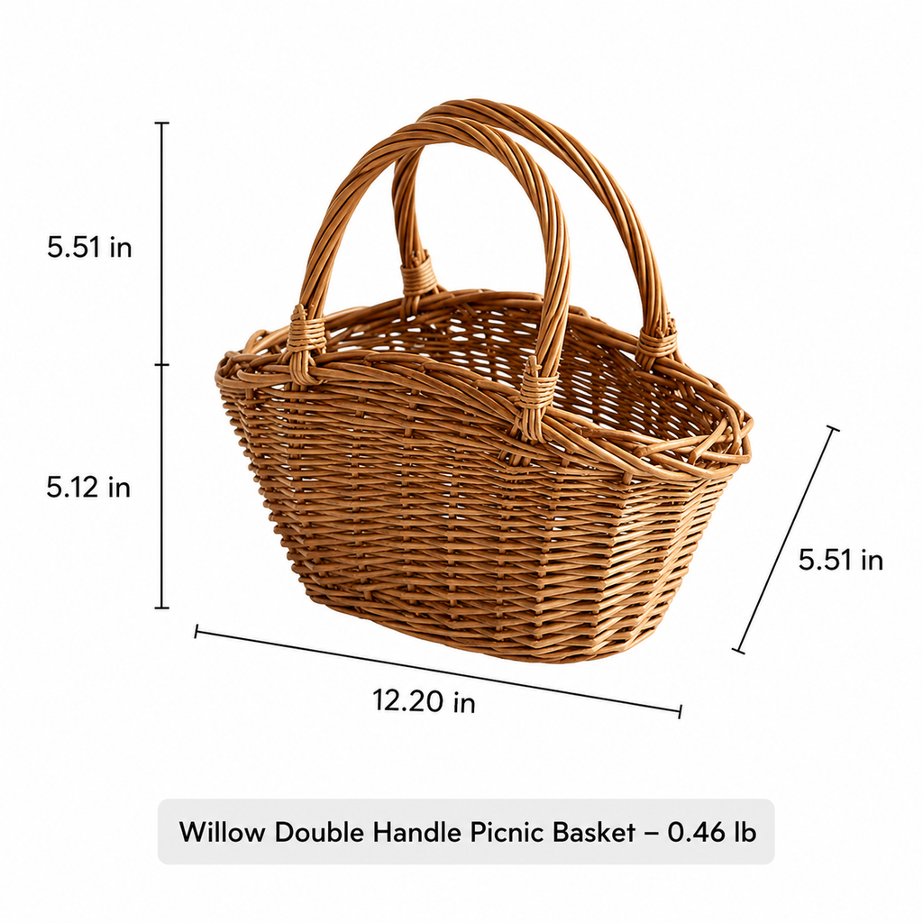 Heritage Willow Market Basket