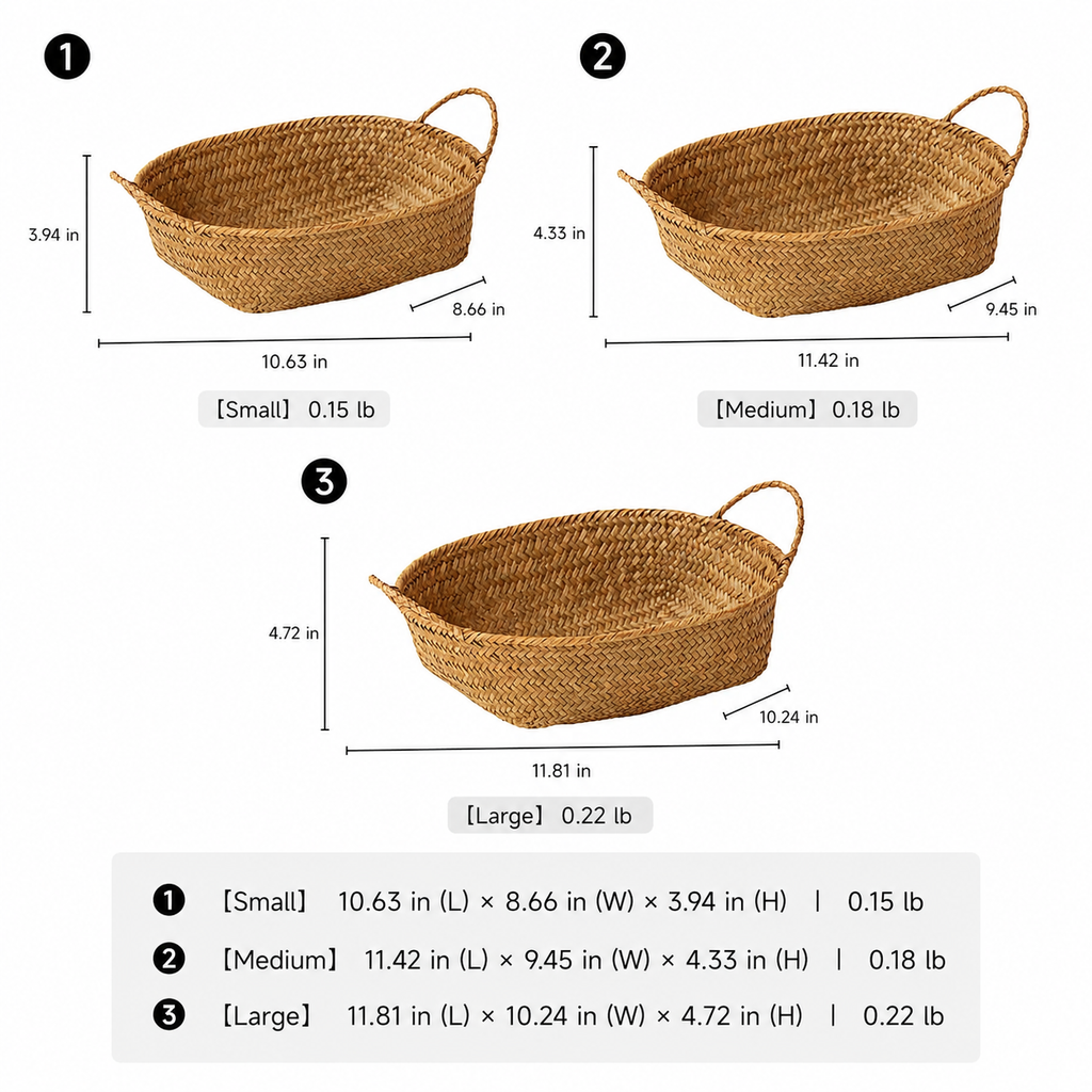 Seagrass Harvest Tray