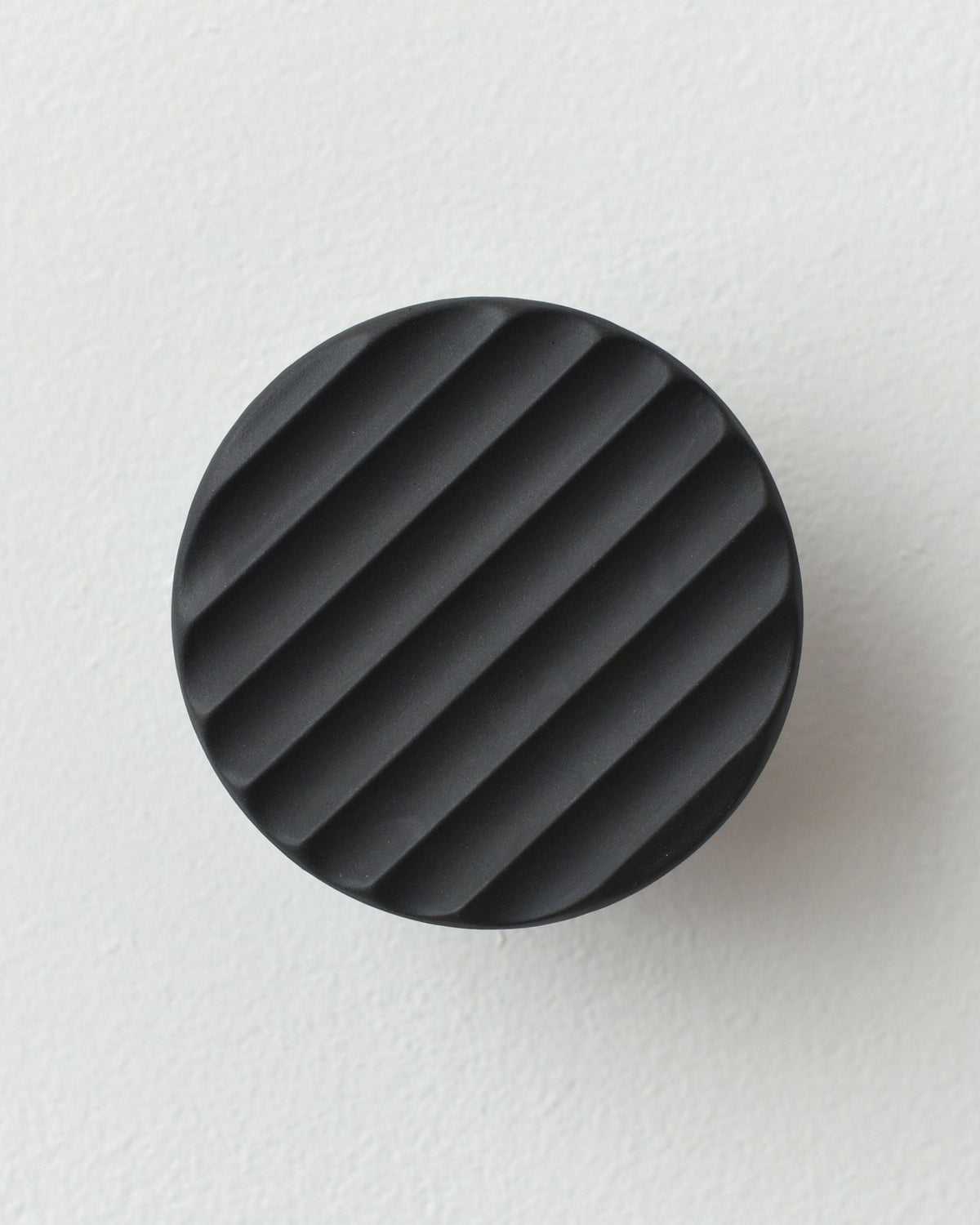 Sequence Stoneware Coat Hook - Fluted