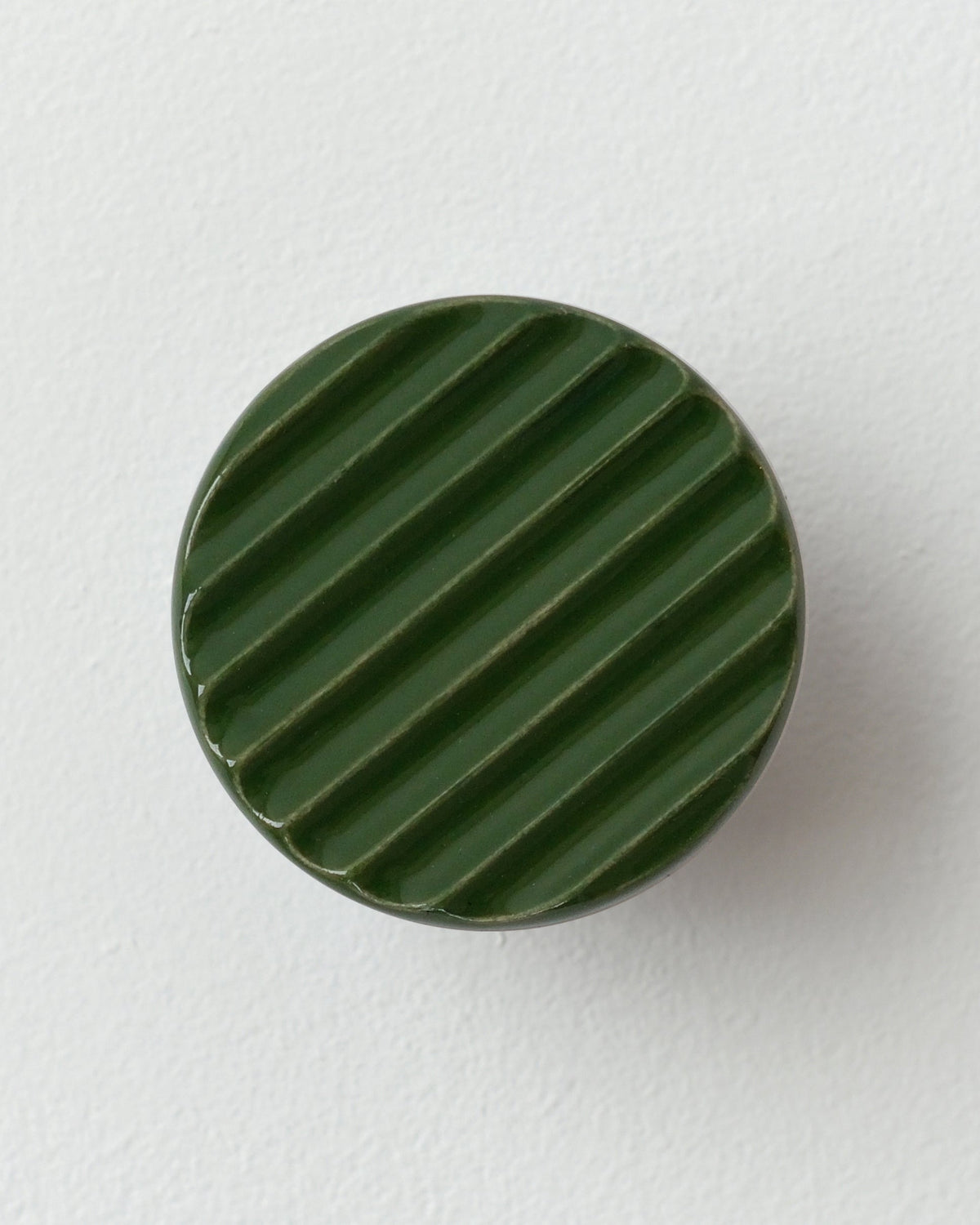 Sequence Stoneware Coat Hook - Fluted