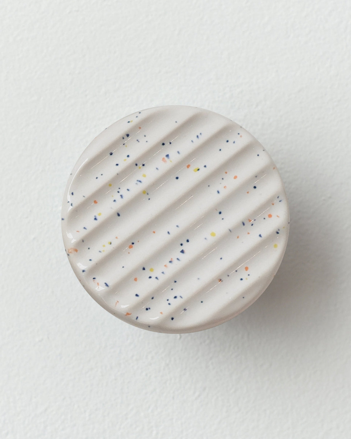 Sequence Stoneware Coat Hook - Fluted