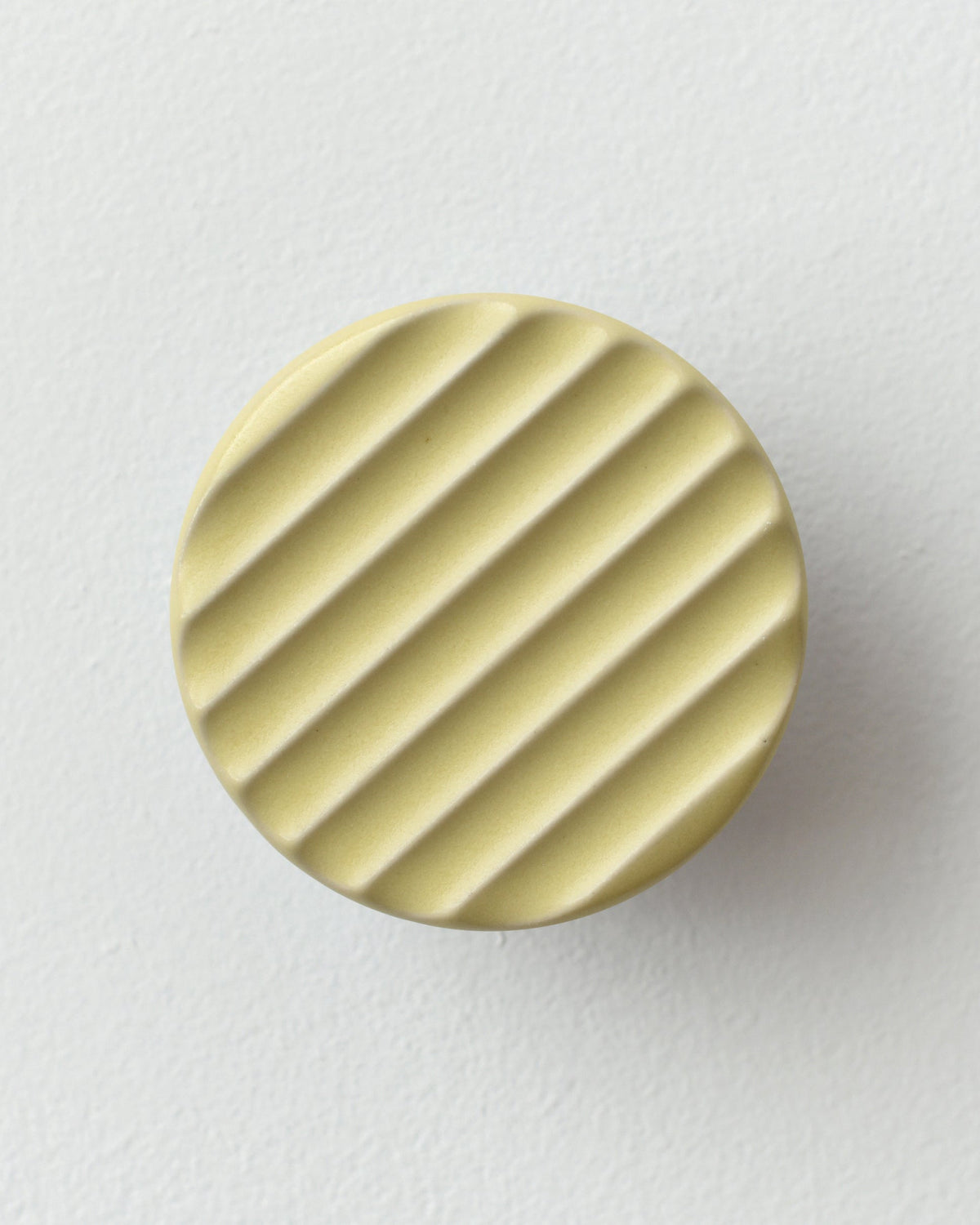 Sequence Stoneware Coat Hook - Fluted