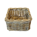 Mini Rattan Square Baskets