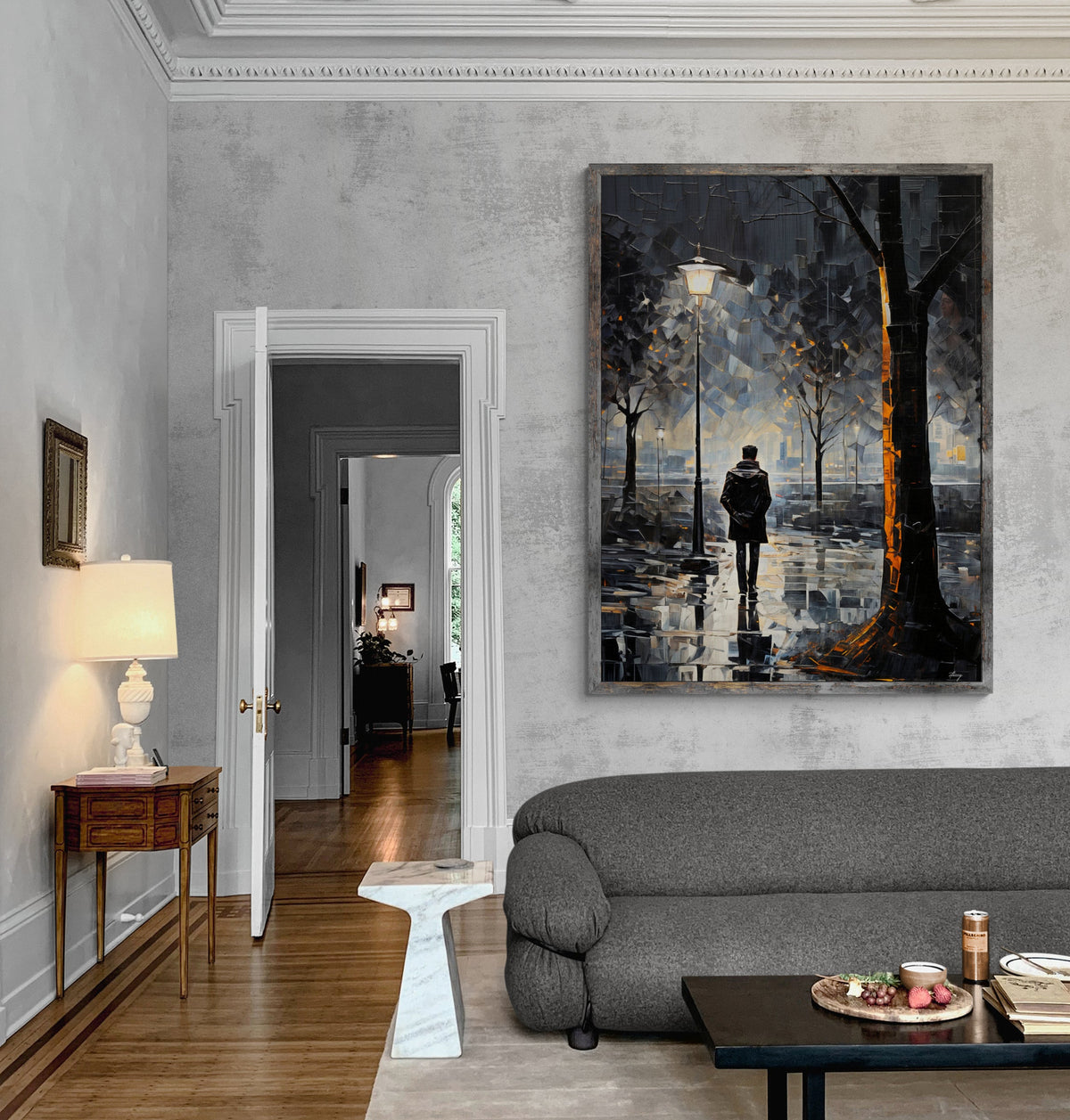 Canvas Print: "Solitary Reflection"