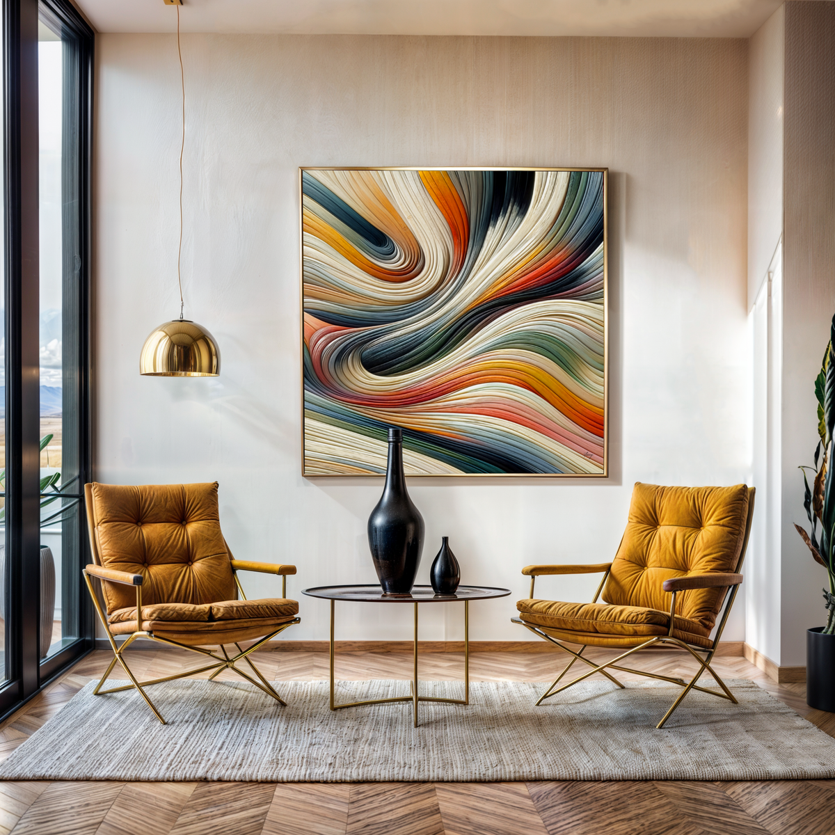 Canvas Print: "Spectral Swirl"