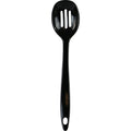 Melamine Slotted Spoon,  Black