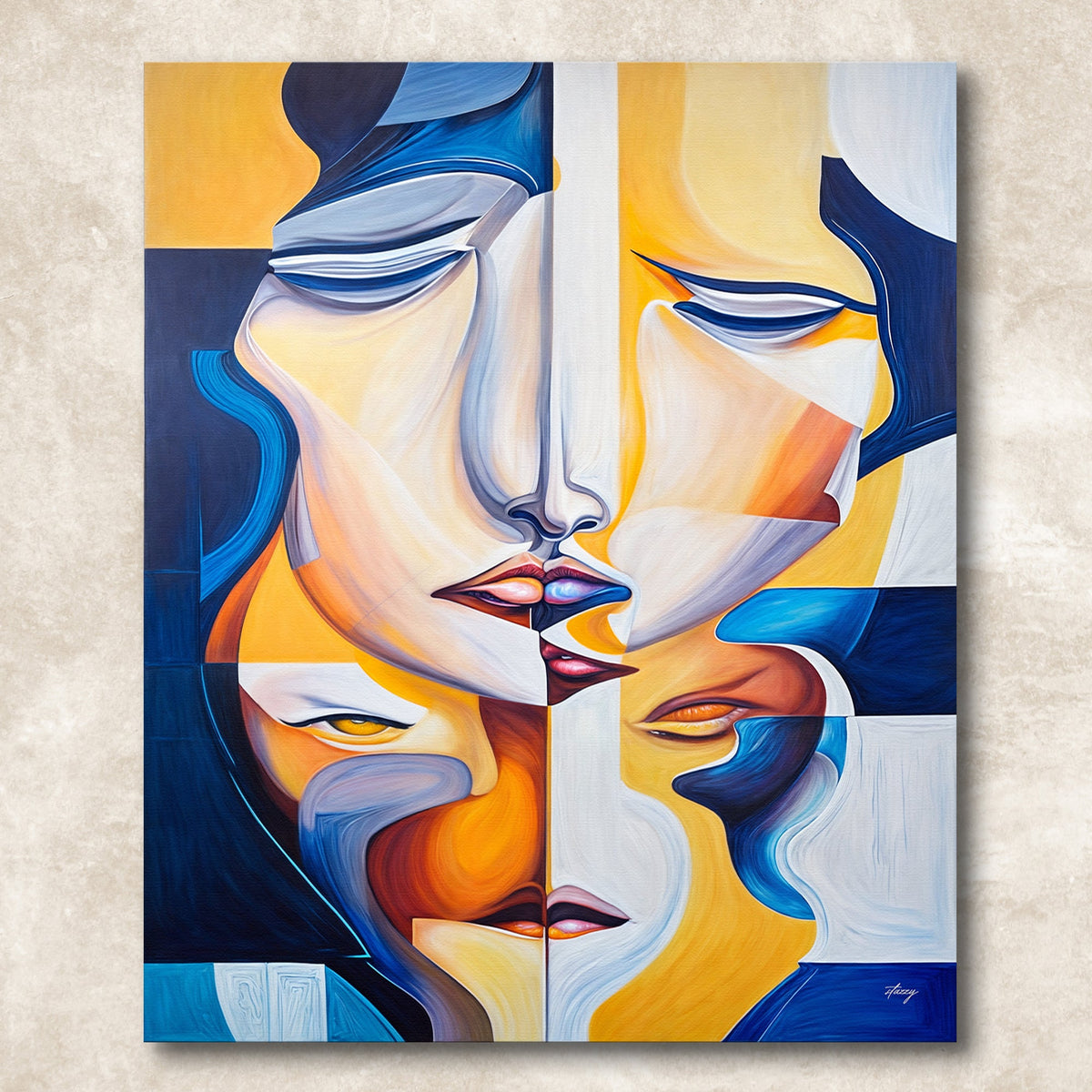 Canvas Print: "Talk"