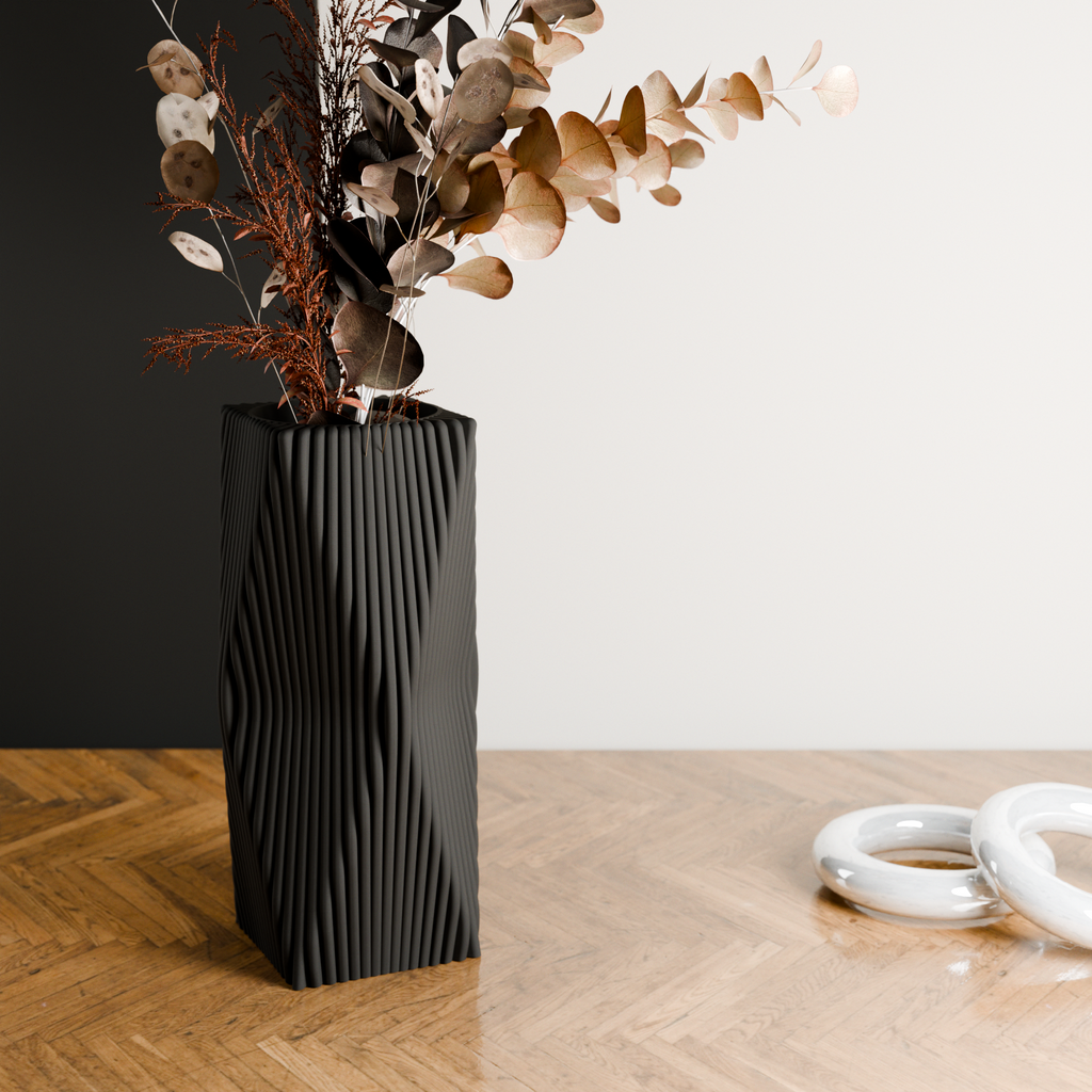 TIDES Ribbed Vase