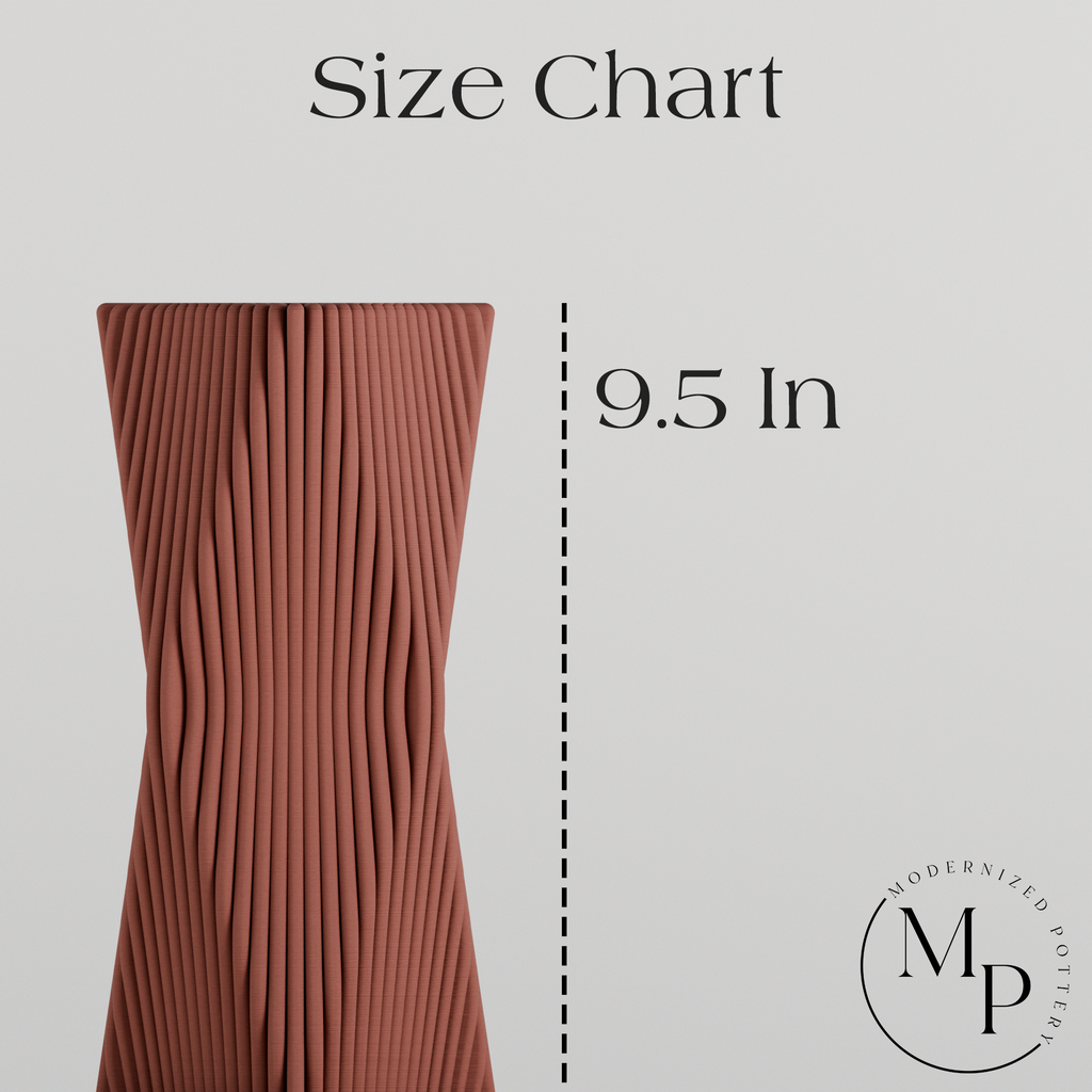 TIDES Ribbed Vase