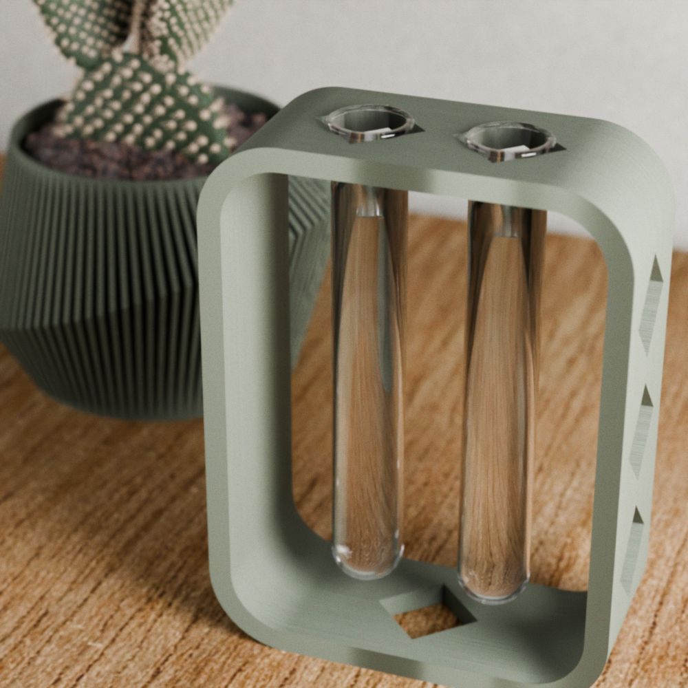 Dynamic Plant Propagation Station with 3 Glass Tubes