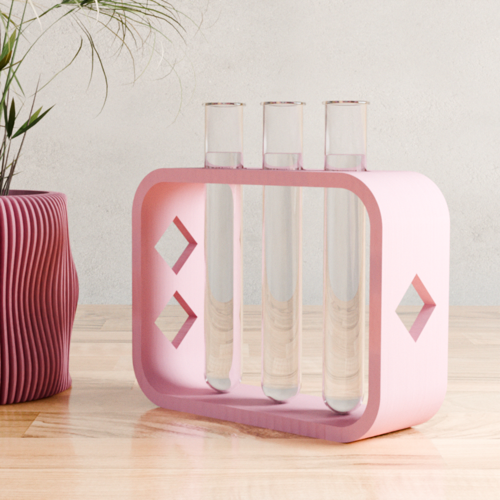 Dynamic Plant Propagation Station with 3 Glass Tubes