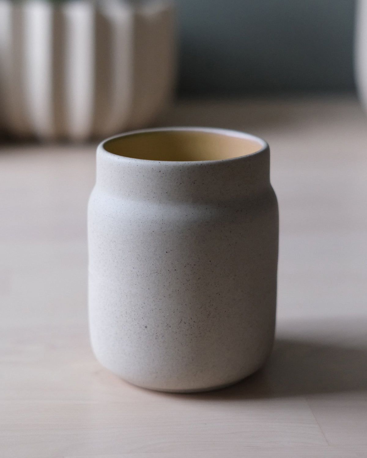Stoneware Coffee Tumbler Mug