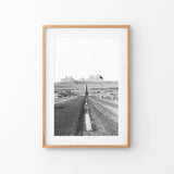 Thin Wood Frame w/ Mat