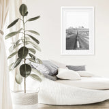 White Frame w/ Mat