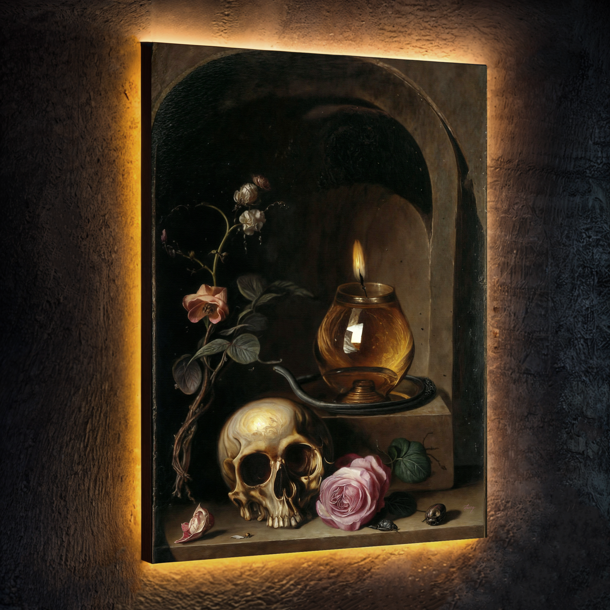 Canvas Print: "Vanitas Vigil"