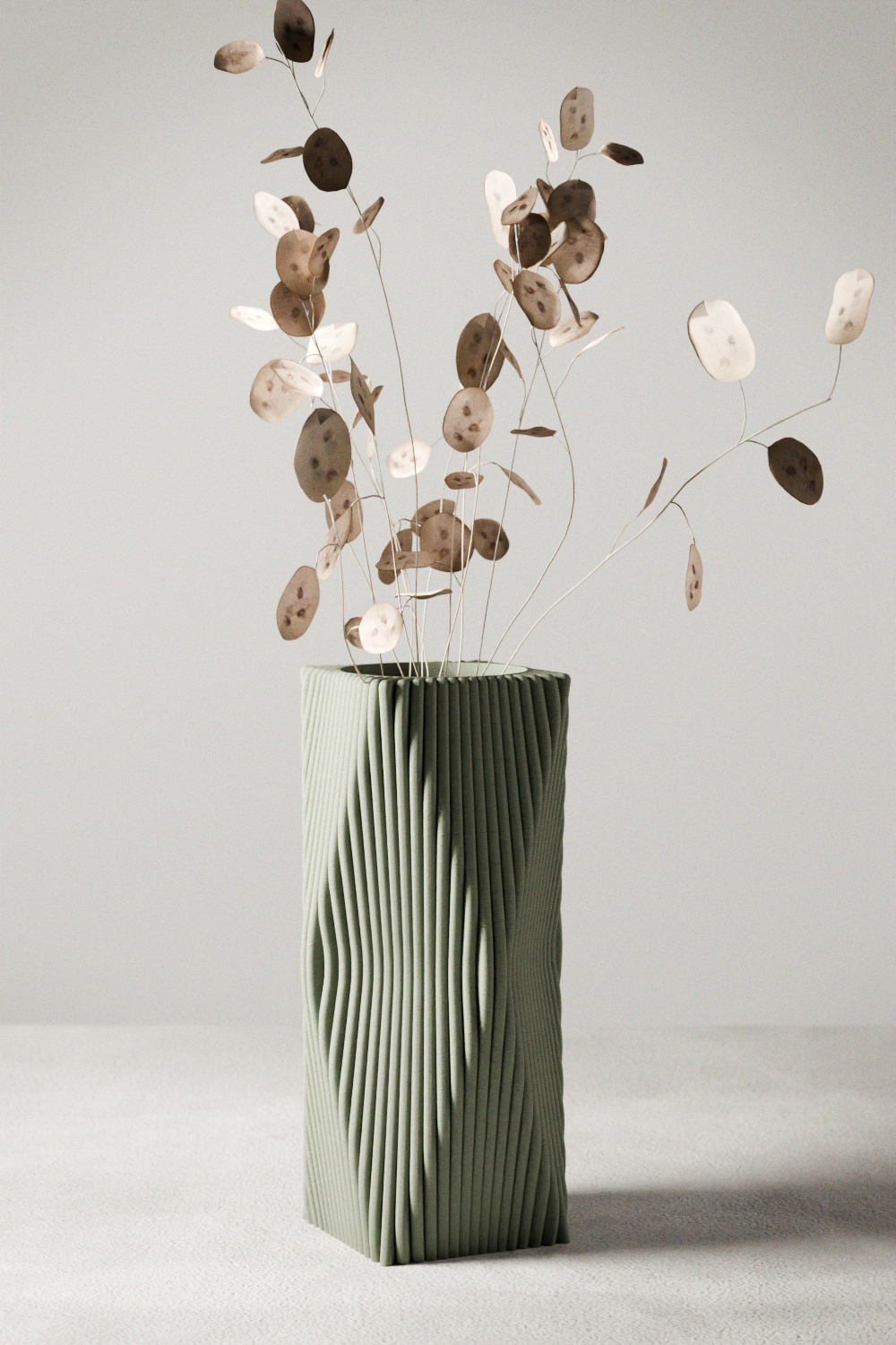 TIDES Ribbed Vase