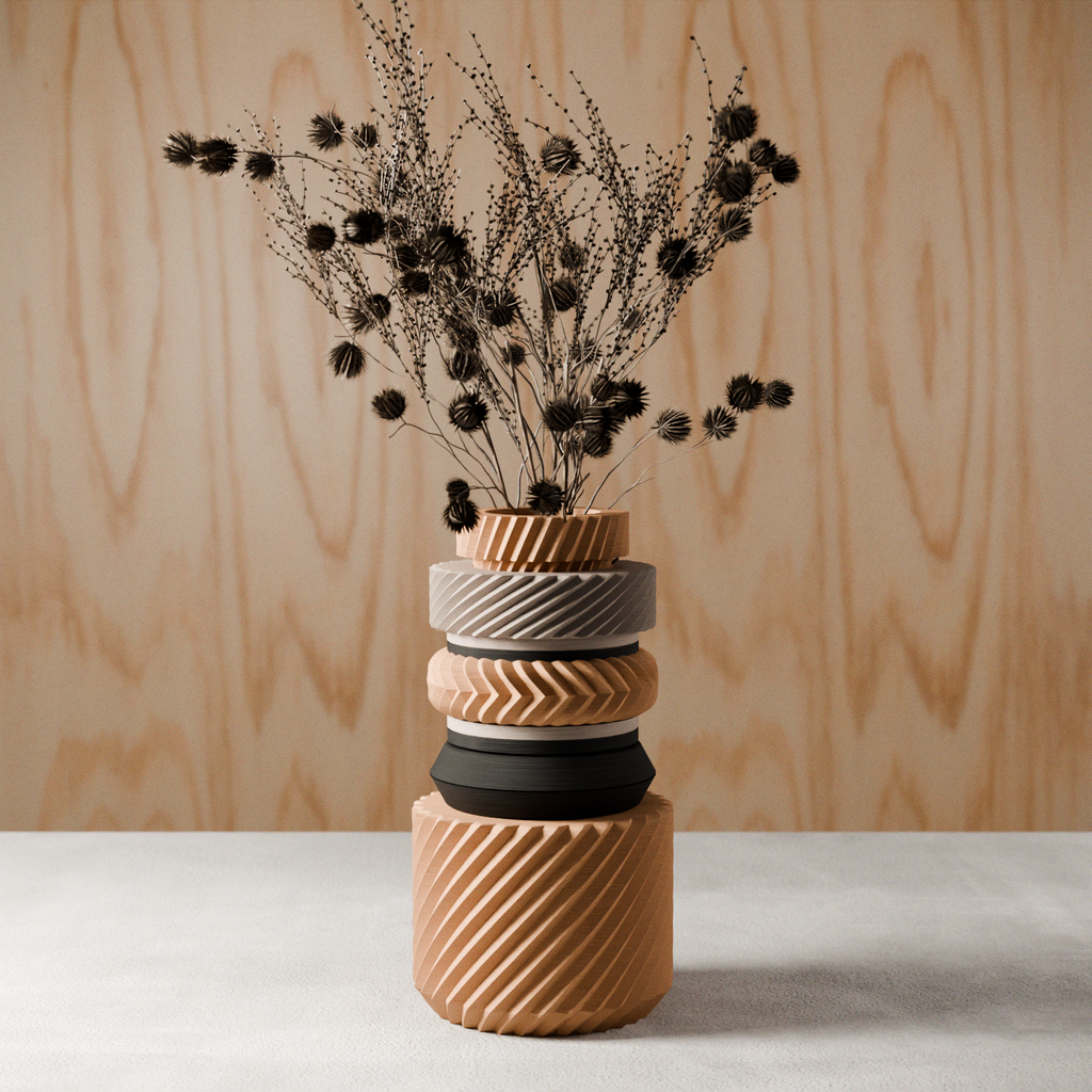 Modernized Pottery Wonder Vase