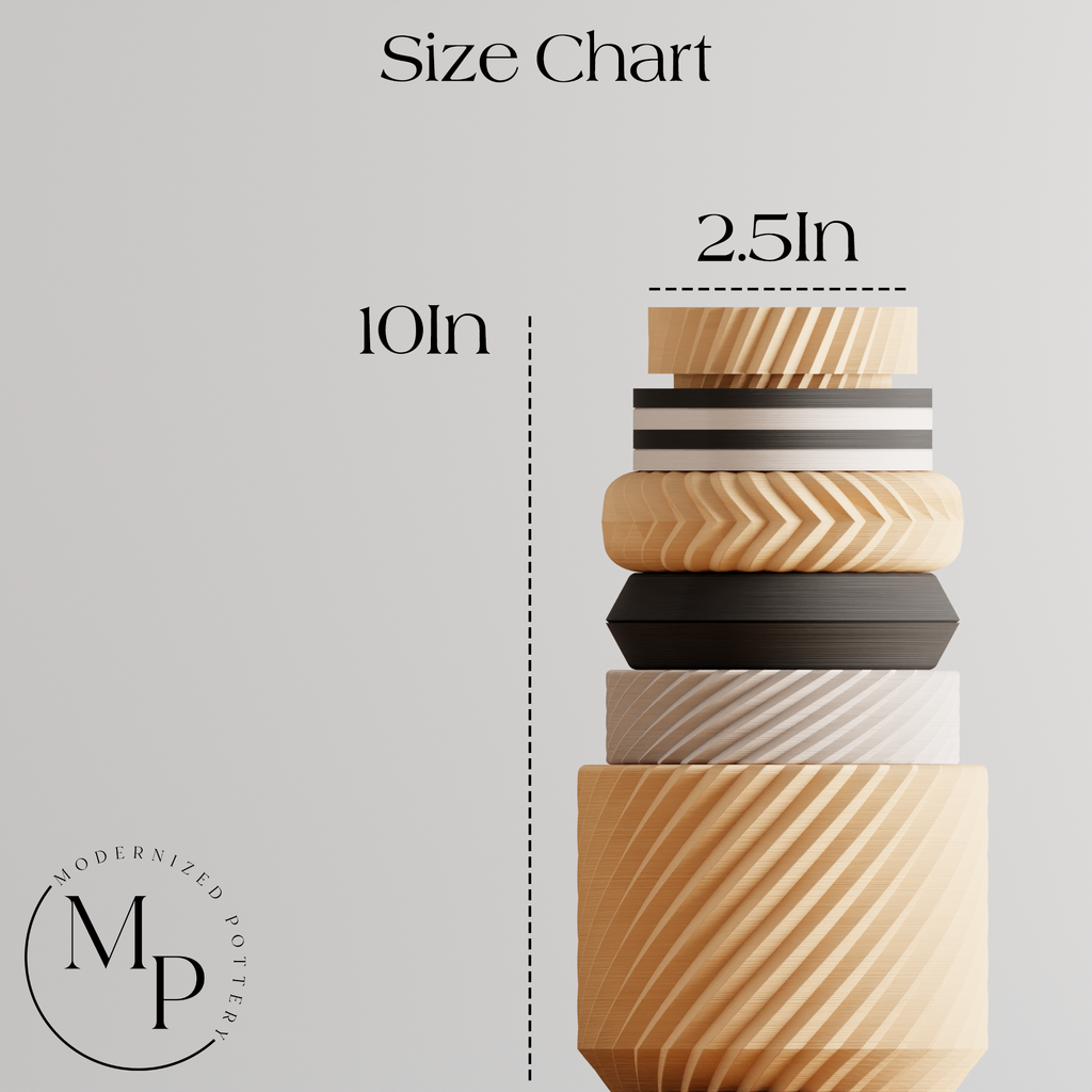 Modernized Pottery Wonder Vase