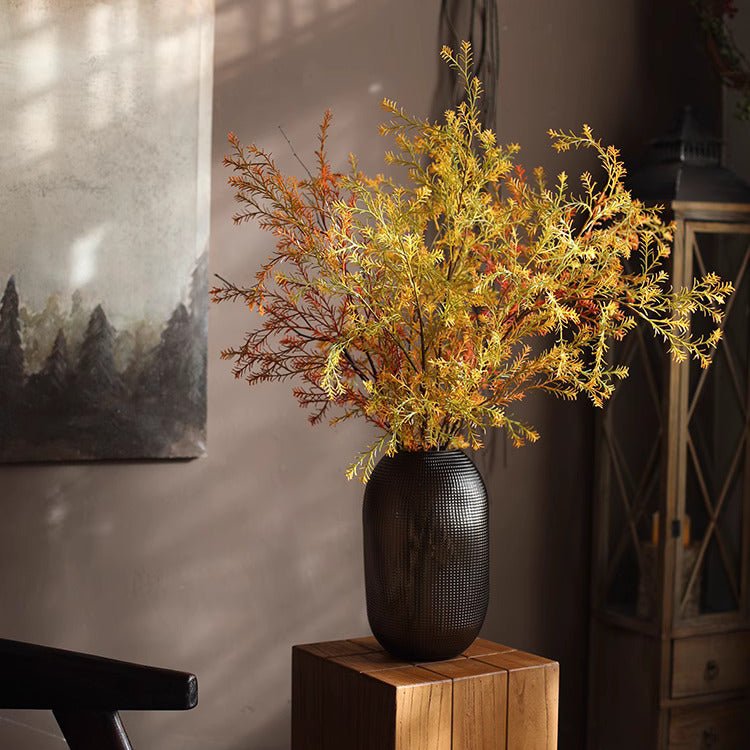 Artificial Layered Leaf Spray 41" Tall