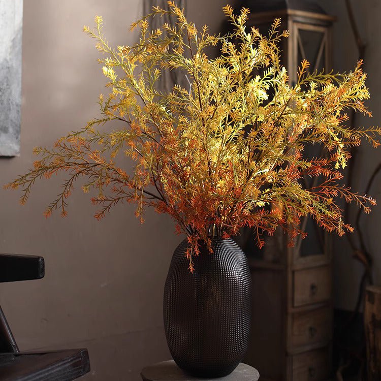 Artificial Layered Leaf Spray 41" Tall