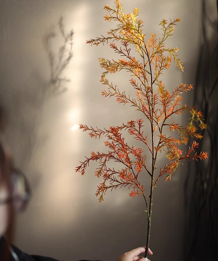 Artificial Layered Leaf Spray 41" Tall