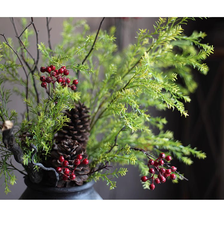 Artificial Layered Leaf Spray 41" Tall