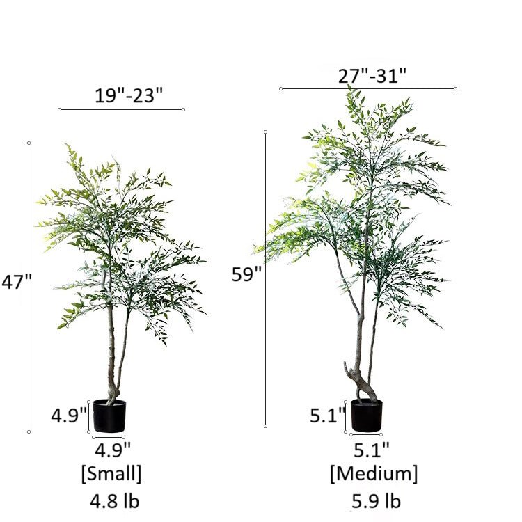 Artificial Nandina Indoor Tree