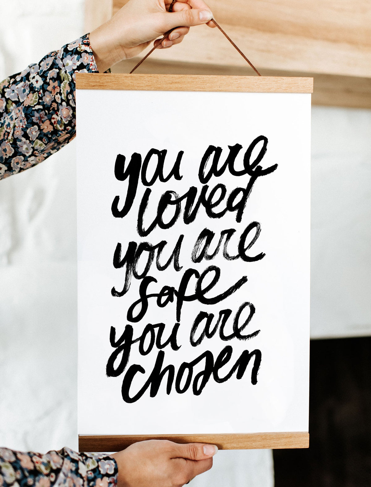 You are loved Art Print - 11 x 17 in