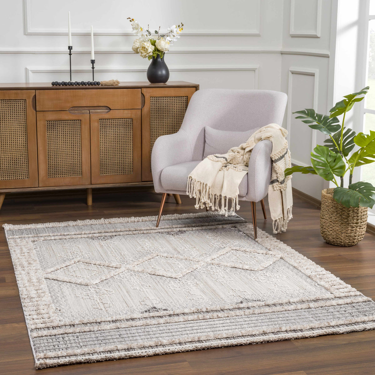Amaga High-Low Rustic Rug