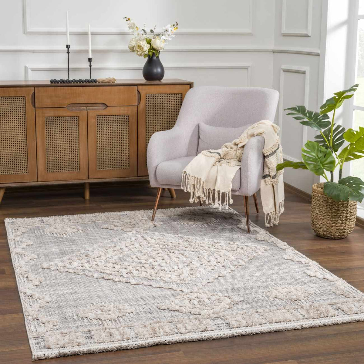 Ampusungan Bohemian Area Rug