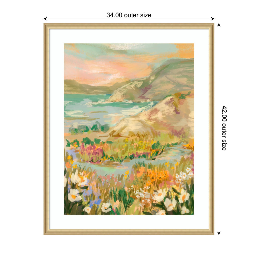 Framed Art Landscape 4 by Annie Quigley